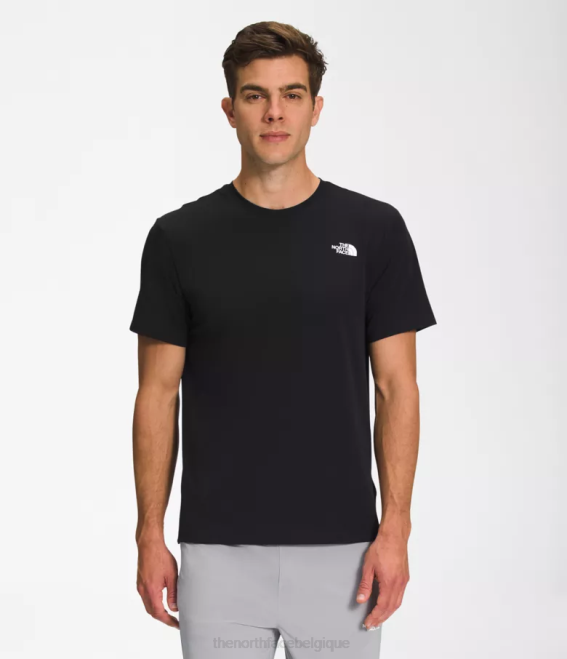 tnf noir Hommes The North Face errer à manches courtes 62XR1255