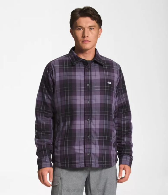 tnf noir/carreaux Hommes The North Face flanelle isolée Fort Point 62XR298