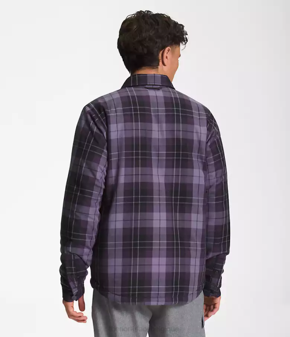 tnf noir/carreaux Hommes The North Face flanelle isolée Fort Point 62XR298