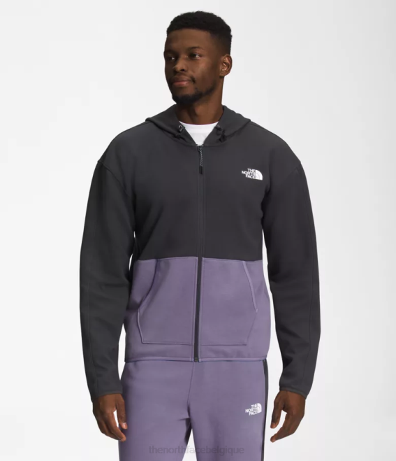 ardoise lunaire Hommes The North Face sweat à capuche entièrement zippé tnf tech 62XR209 - Cliquez sur l'image pour la fermer