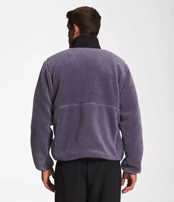 ardoise lunaire Hommes The North Face veste zippée à poils extrêmes 62XR547