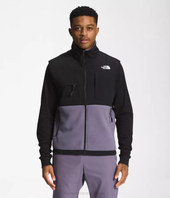 ardoise lunaire/noir tnf Hommes The North Face gilet denali 62XR600