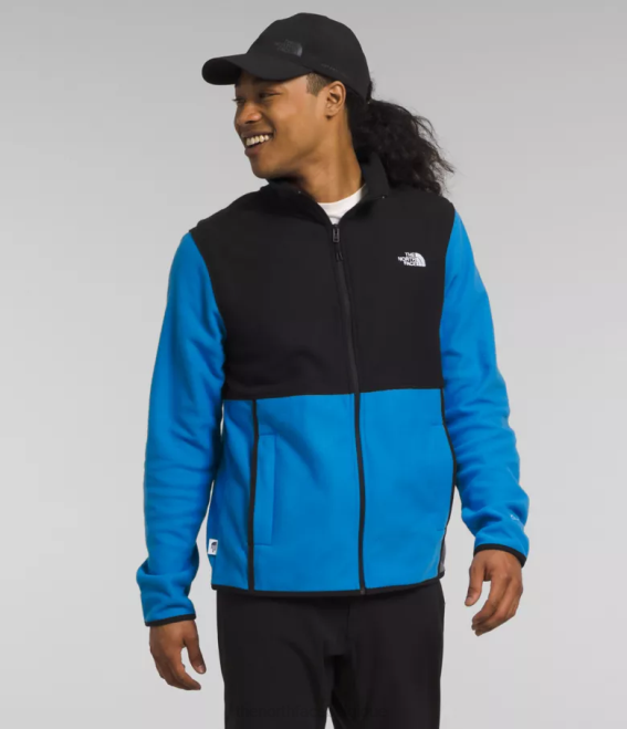 bleu optique/noir tnf Hommes The North Face veste alpine polartec 100 62XR17
