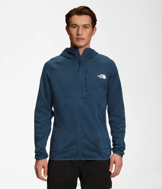 bruyère bleue ombragée Hommes The North Face sweat à capuche canyonlands 62XR923