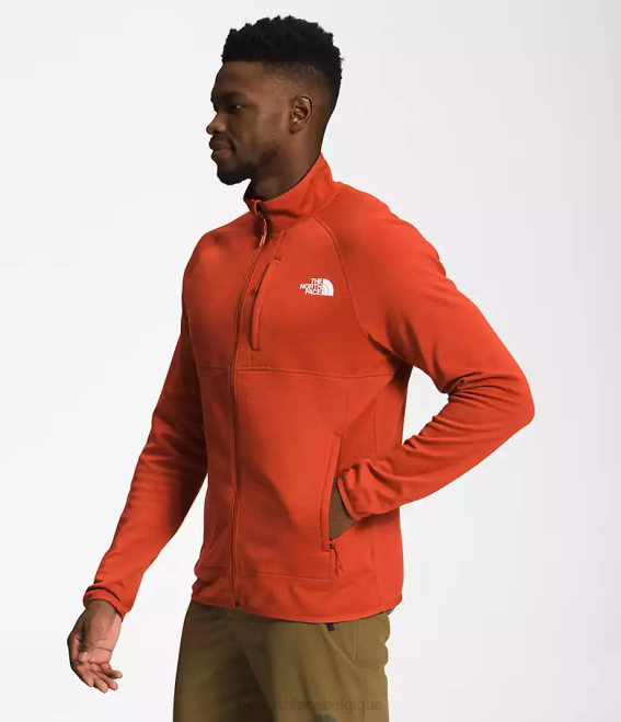 bruyère en bronze rouillé Hommes The North Face Canyonlands à fermeture éclair intégrale 62XR953