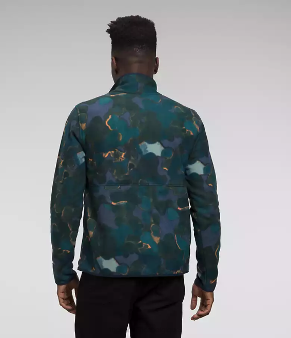 imprimé texturé camouflage Summit Navy Hommes The North Face veste alpine polartec 100 62XR14