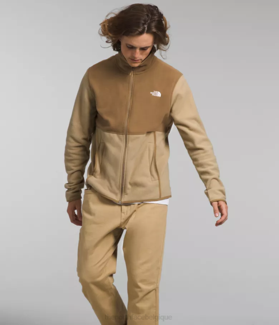 kaki pierre/marron utilitaire Hommes The North Face veste alpine polartec 100 62XR13