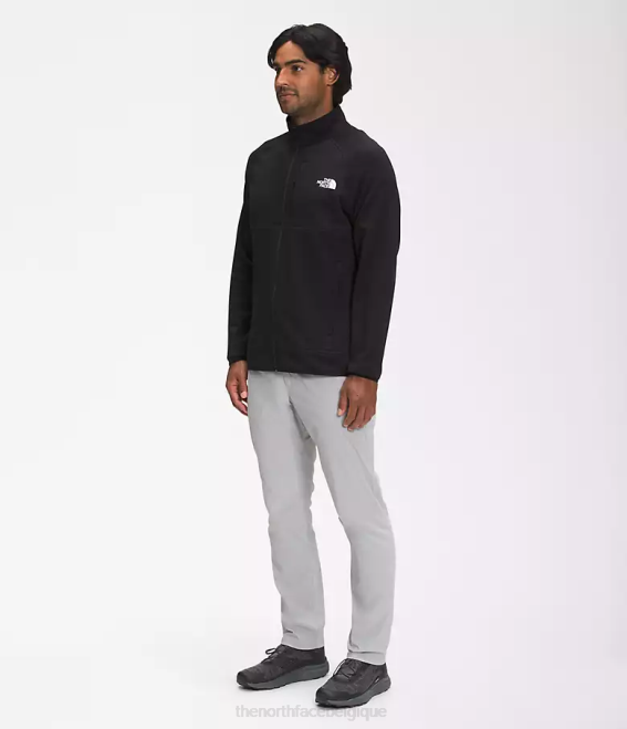 tnf noir Hommes The North Face Canyonlands à fermeture éclair intégrale 62XR951