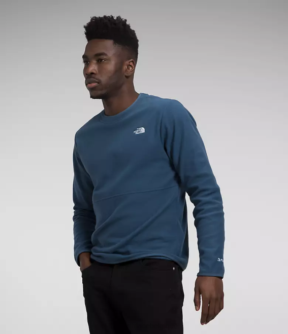 bleu ombragé Hommes The North Face équipage alpin polartec 100 62XR206