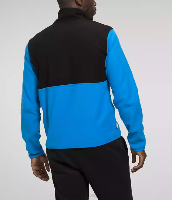 bleu optique/noir tnf Hommes The North Face alpine polartec 100 -zip 62XR776