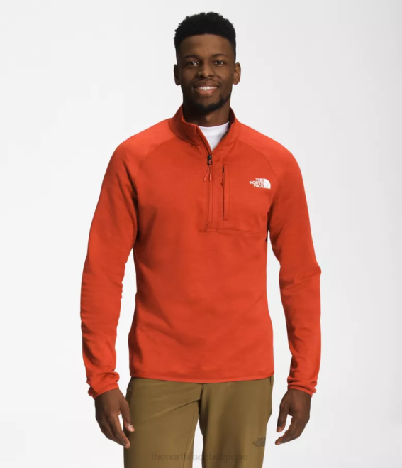 bruyère en bronze rouillé Hommes The North Face Canyonlands-zip 62XR410