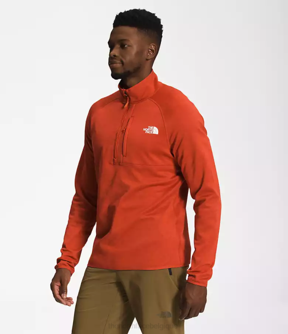 bruyère en bronze rouillé Hommes The North Face Canyonlands-zip 62XR410
