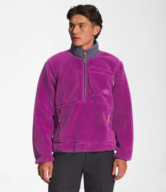 fleur de cactus violet/ardoise lunaire Hommes The North Face pull à poils extrêmes 62XR120 - Cliquez sur l'image pour la fermer