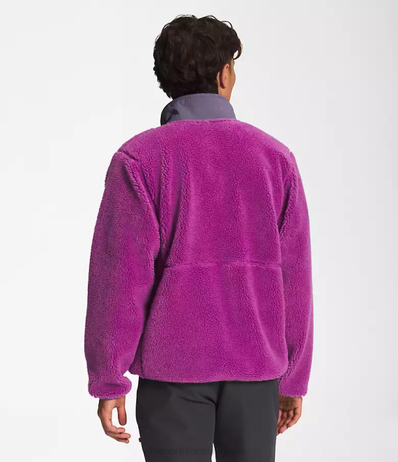 fleur de cactus violet/ardoise lunaire Hommes The North Face pull à poils extrêmes 62XR120