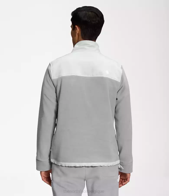 gris fondu/gris étain Hommes The North Face alpine polartec 200 -zip 62XR357