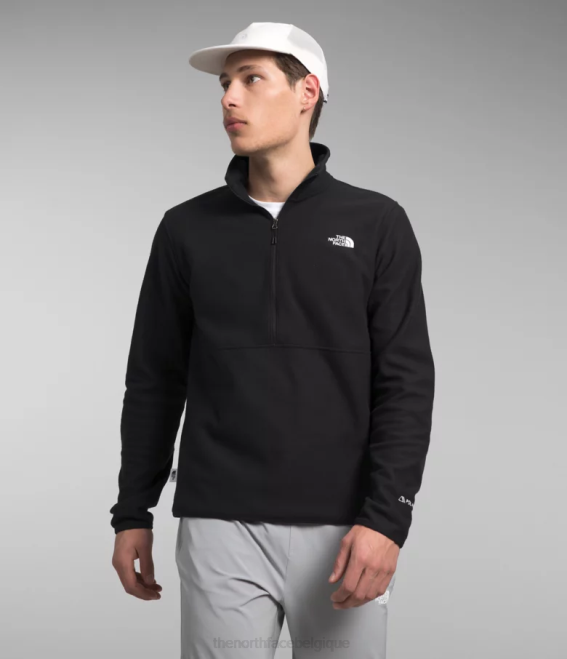 tnf noir Hommes The North Face alpine polartec 100 -zip 62XR778