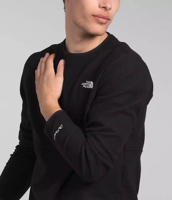 tnf noir Hommes The North Face équipage alpin polartec 100 62XR207
