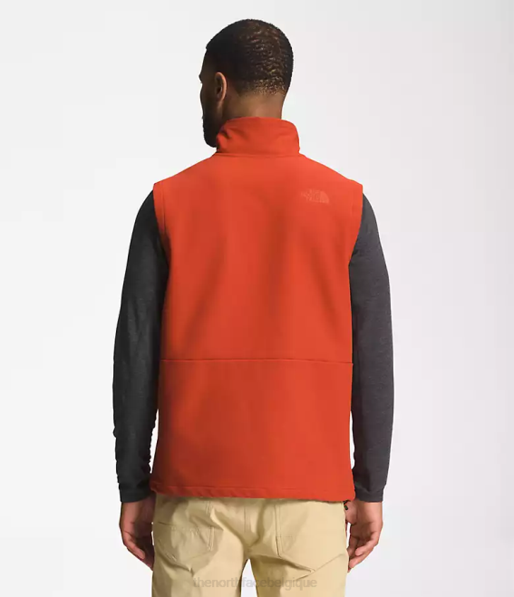 bronze rouillé bruyère foncée Hommes The North Face gilet softshell camden 62XR646