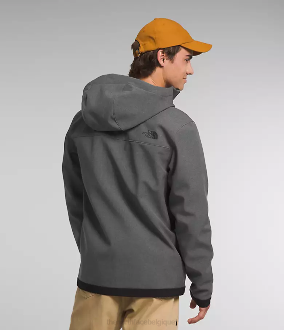 tnf gris foncé chiné Hommes The North Face sweat à capuche apex bionic 3 62XR995