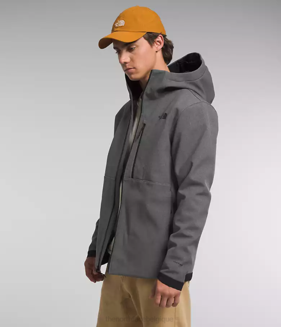 tnf gris foncé chiné Hommes The North Face sweat à capuche apex bionic 3 62XR995