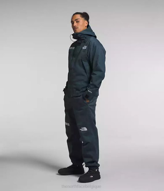 bleu jean/noir tnf Hommes The North Face veste de montagne gtx 62XR542