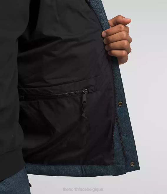 bleu jean/noir tnf Hommes The North Face veste de montagne gtx 62XR542