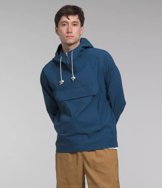 bleu ombragé Hommes The North Face pull classe v 62XR592