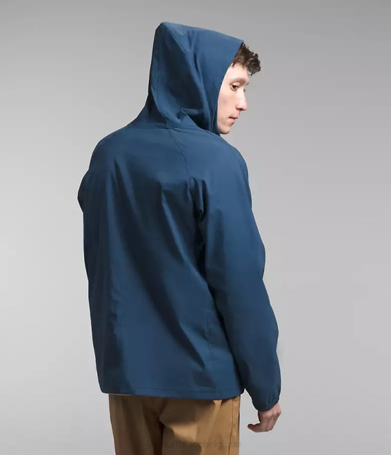 bleu ombragé Hommes The North Face pull classe v 62XR592