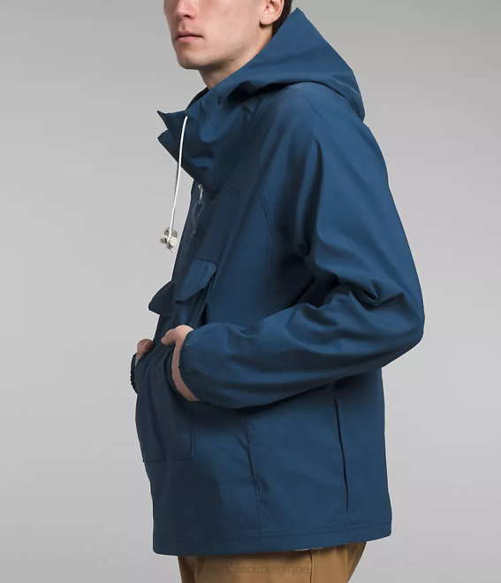 bleu ombragé Hommes The North Face pull classe v 62XR592