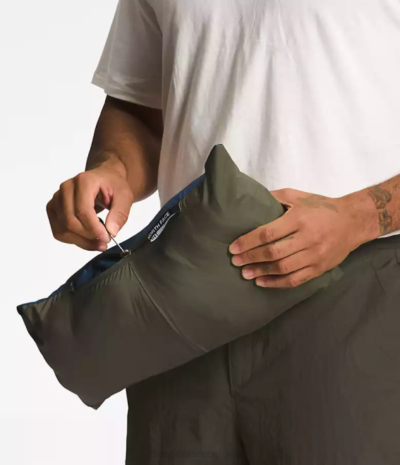 bleu ombragé/nouveau vert taupe Hommes The North Face 92 nuptse hi-tek low-fi 62XR826