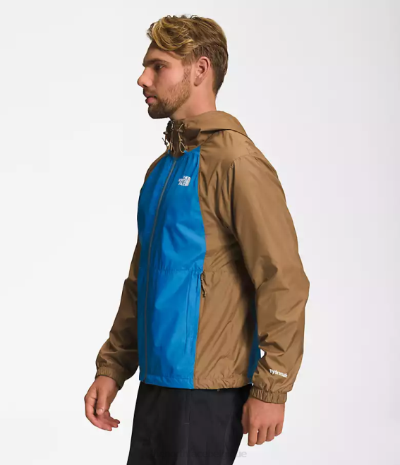 bleu super sonic/marron utilitaire Hommes The North Face veste hydrénaline 2000 62XR101