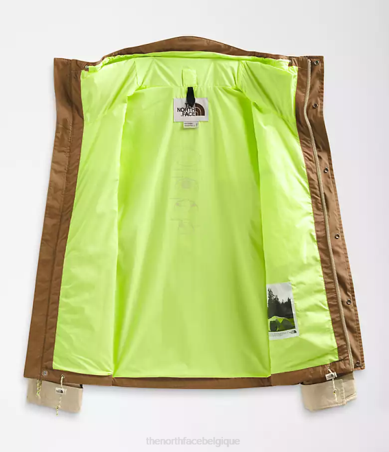 brun utilitaire/gravier Hommes The North Face Veste de montagne 86 low-fi hi-tek 62XR204