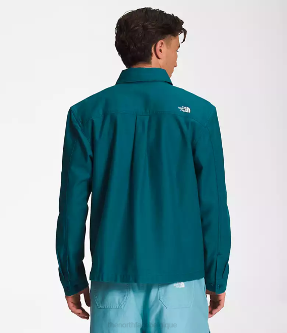 corail bleu Hommes The North Face cabane de la vallée 62XR11