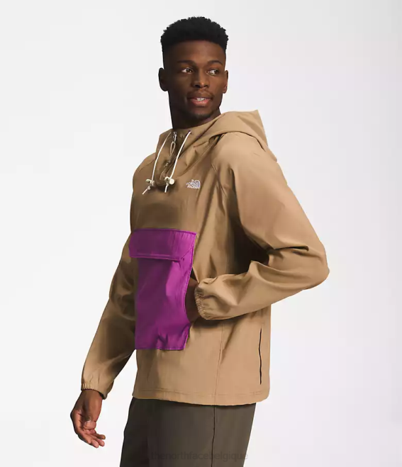 fleur de cactus utilitaire marron/violet Hommes The North Face pull classe v 62XR595