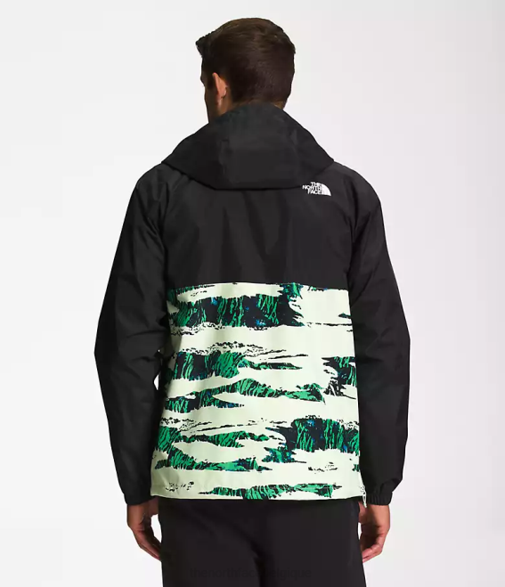 imprimé camouflage noir tnf/marron utilitaire Hommes The North Face anorak antora 62XR701