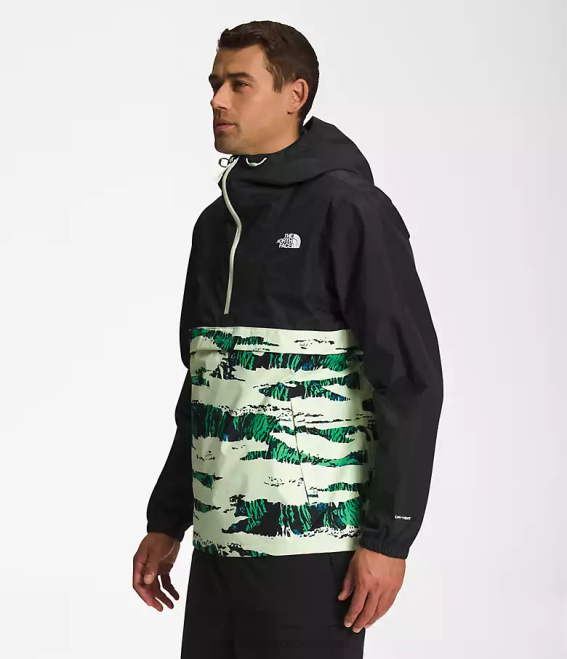 imprimé camouflage noir tnf/marron utilitaire Hommes The North Face anorak antora 62XR701