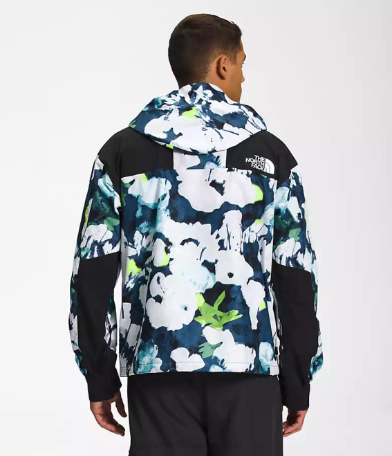 imprimé floral abstrait marine smmt Hommes The North Face veste de montagne rétro 86 62XR1293