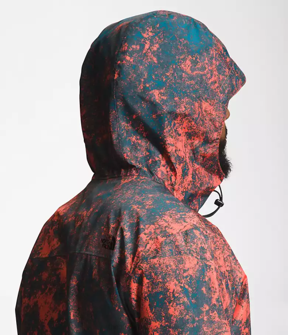 imprimé hyper rock orange rétro Hommes The North Face veste alta vista 62XR1252