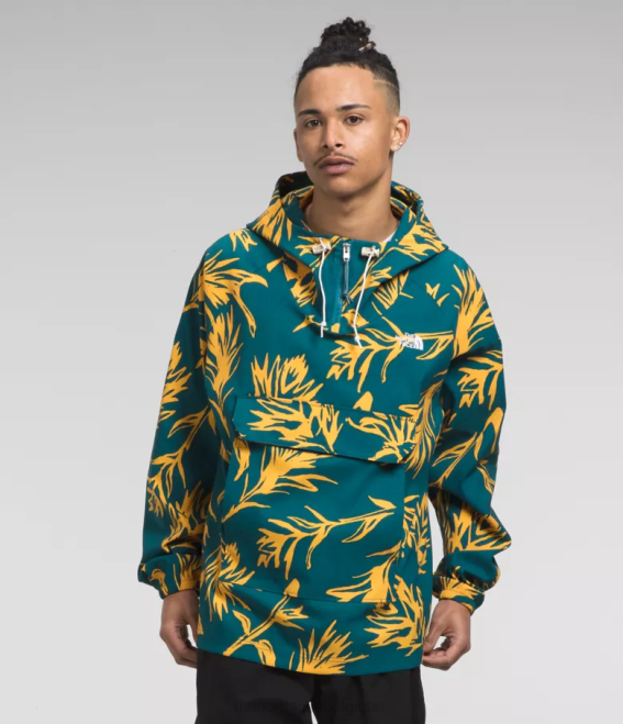 imprimé pinceau tropical corail bleu Hommes The North Face pull classe v 62XR593