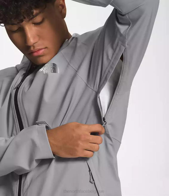 mélanger le gris Hommes The North Face veste stretch valle vista 62XR871