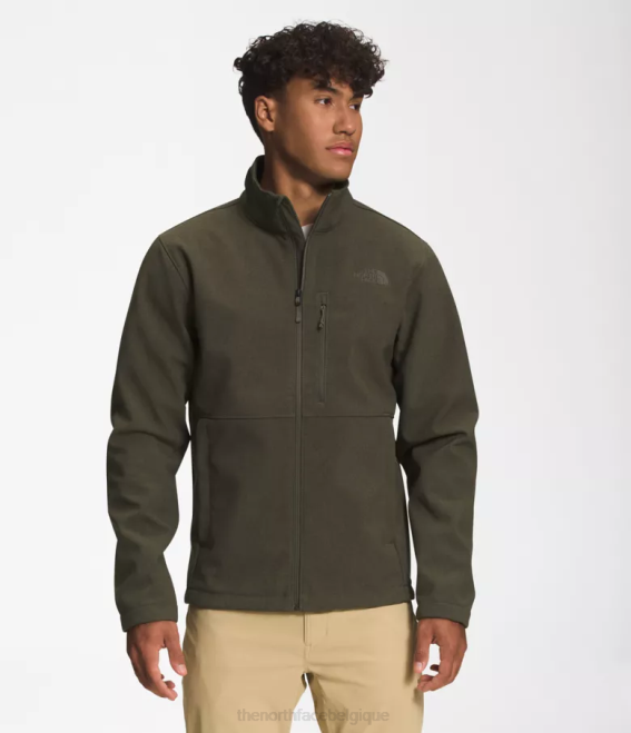 nouveau vert taupe chiné foncé Hommes The North Face veste bionique apex 62XR772