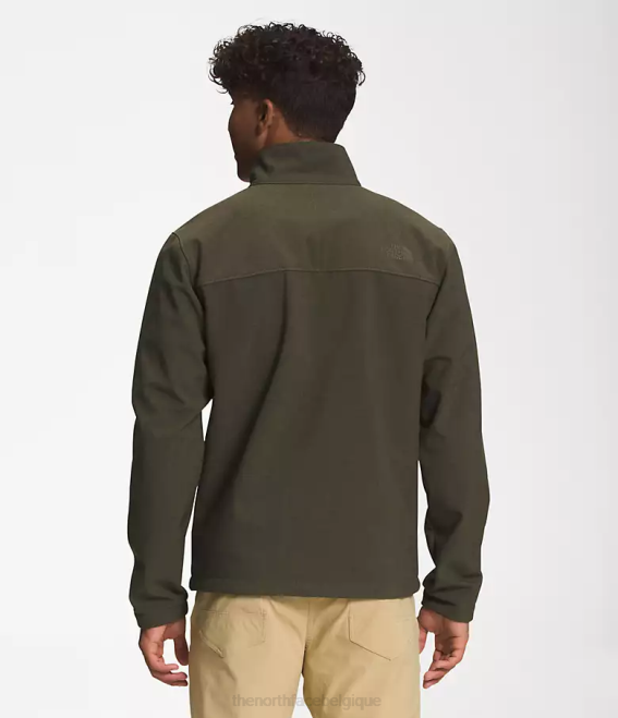 nouveau vert taupe chiné foncé Hommes The North Face veste bionique apex 62XR772