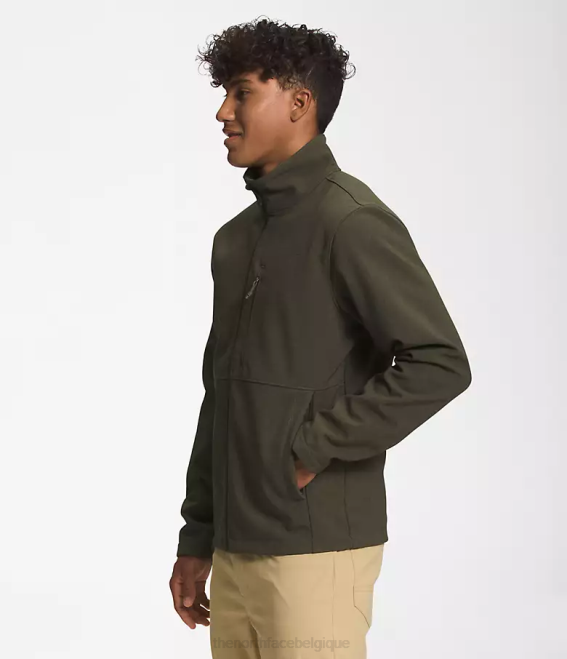 nouveau vert taupe chiné foncé Hommes The North Face veste bionique apex 62XR772