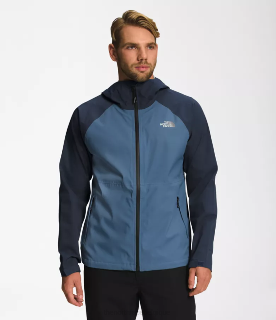 sommet marine/bleu ombre Hommes The North Face veste stretch valle vista 62XR874