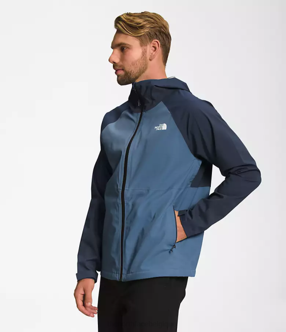 sommet marine/bleu ombre Hommes The North Face veste stretch valle vista 62XR874