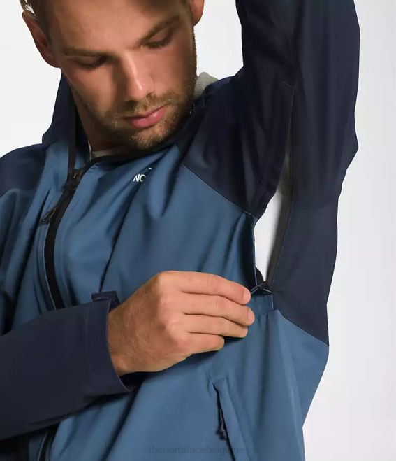 sommet marine/bleu ombre Hommes The North Face veste stretch valle vista 62XR874