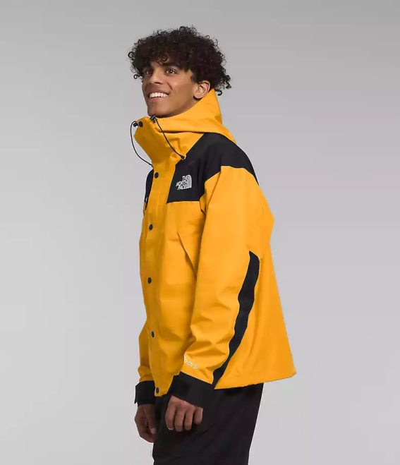 sommet or/tnf noir Hommes The North Face veste de montagne gtx 62XR544