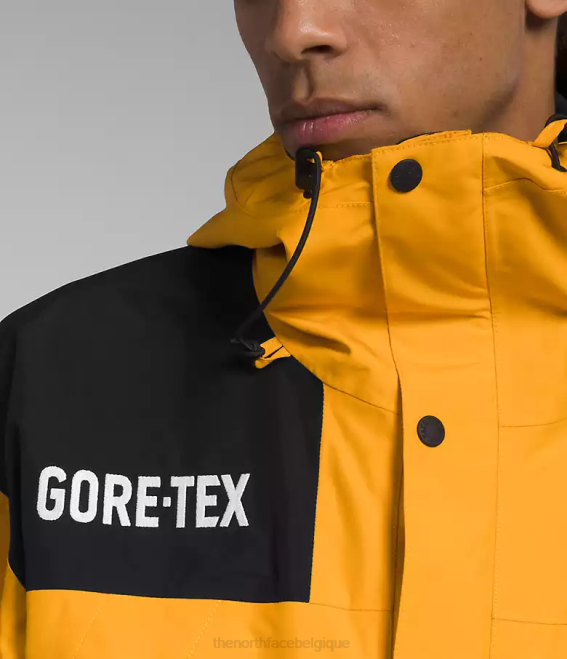 sommet or/tnf noir Hommes The North Face veste de montagne gtx 62XR544