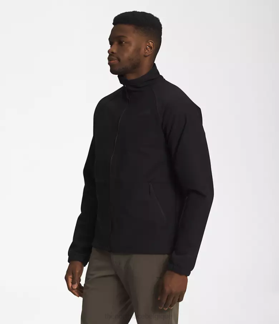 tnf noir chiné Hommes The North Face veste softshell camden 62XR479