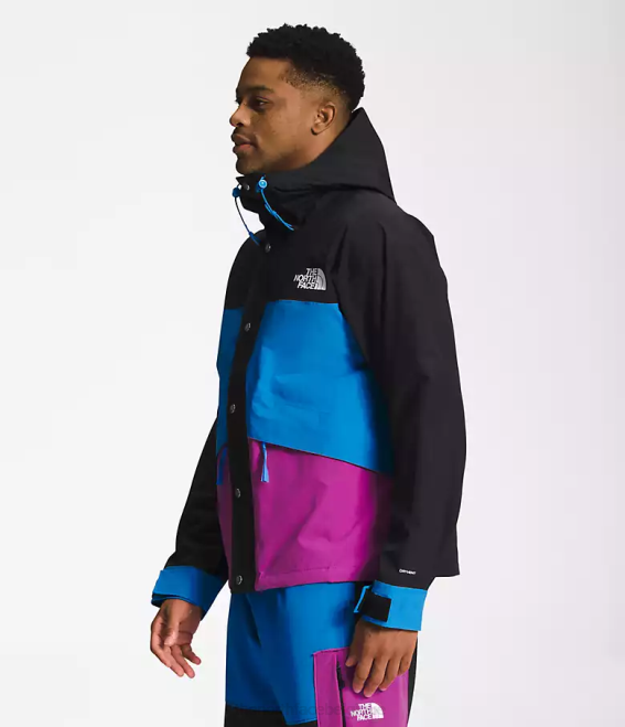 tnf noir/super sonic bleu/violet fleur de cactus Hommes The North Face veste de montagne rétro 86 62XR1296
